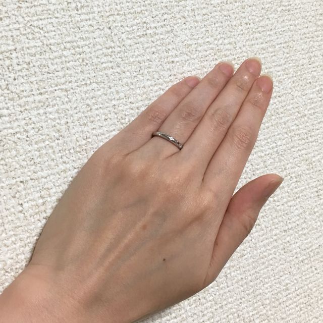 【ブルガリ(BVLGARI)の口コミ】 指につけた時に綺麗に見えるように、と、立体的な作りになっているのが一…