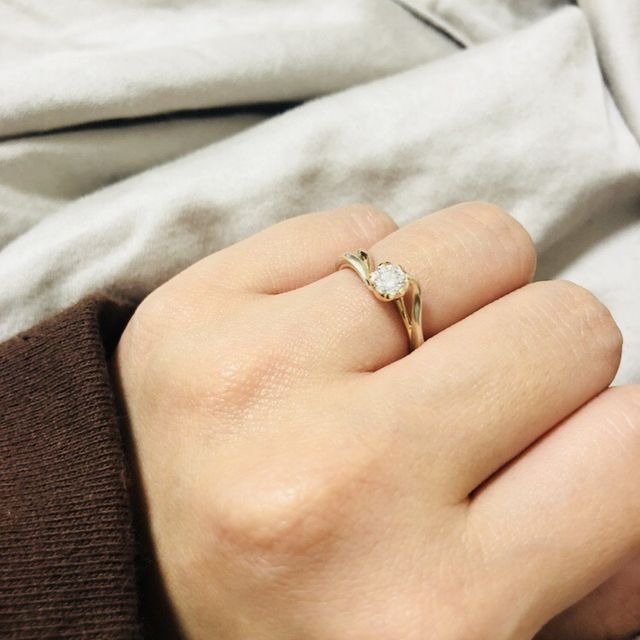 【杢目金屋(もくめがねや)の口コミ】 ありきたりのものではなく、オリジナル性があり、普段使いもできるリング…