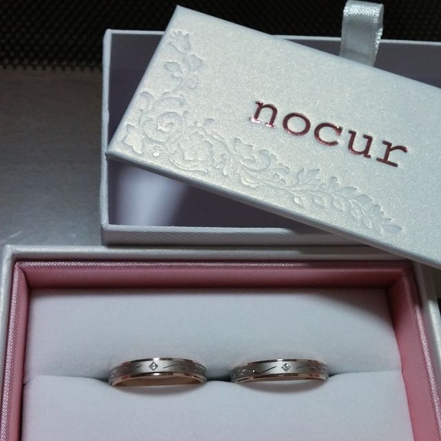 【nocur(ノクル)の口コミ】 予算内であることと、ふたりで気に入ったのを見つけられたこと。
指輪の好…