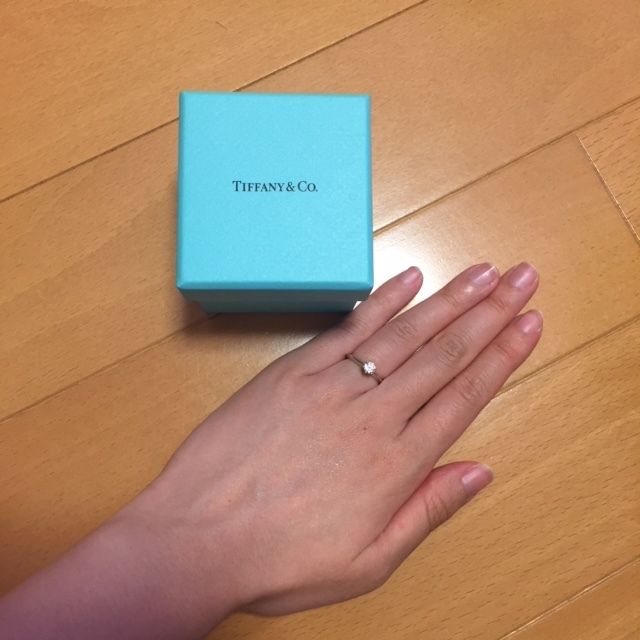 【ティファニー(Tiffany & Co.)の口コミ】 もともとティファニーの指輪に憧れがあったからです。厳格なダイヤモンド…