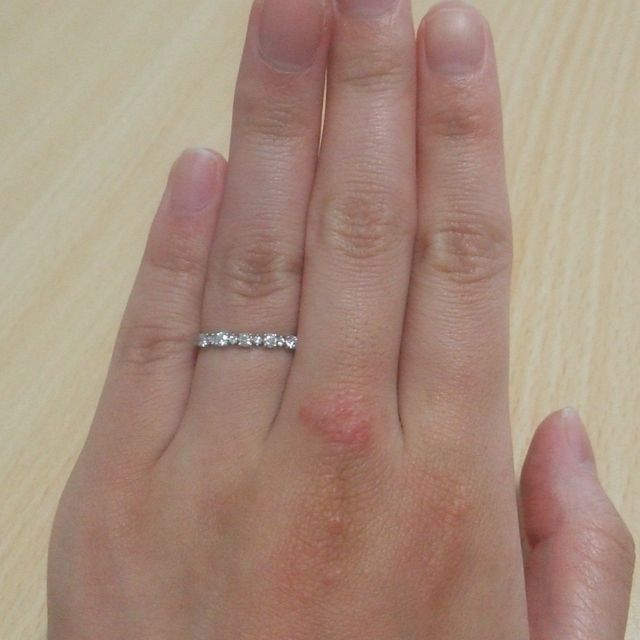 【俄(にわか)の口コミ】 リング部分が薄めにできており、付け心地が良く違和感がありませんでした…