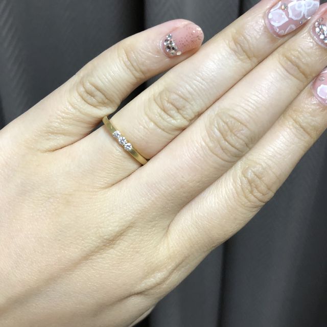 【カオキ　ダイヤモンド専門卸直営店の口コミ】 一からオリジナルでデザインを決めれるところがいいと思います。マリッジ…