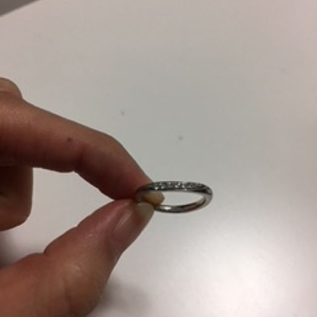 【ラザール ダイヤモンド(LAZARE DIAMOND)の口コミ】 夫の方が気に入って買ったペアリング。私は婚約指輪に情熱をかけすぎて結…