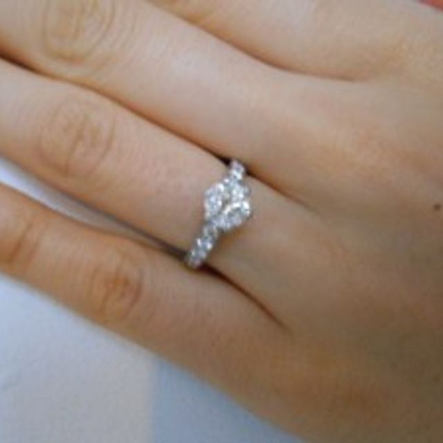 【ティファニー(Tiffany & Co.)の口コミ】 前からこの指輪がほしいと言っていたのですが高いので無理と言われていた…
