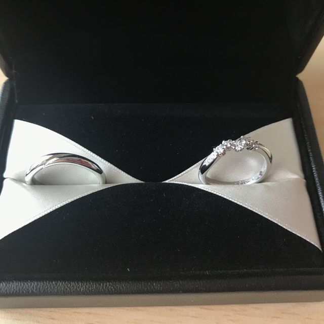 【エクセルコダイヤモンド(EXELCO DIAMOND)の口コミ】 ネットで結婚指輪を検索していて、1番いいなと思ったのが、エクセルコのワ…