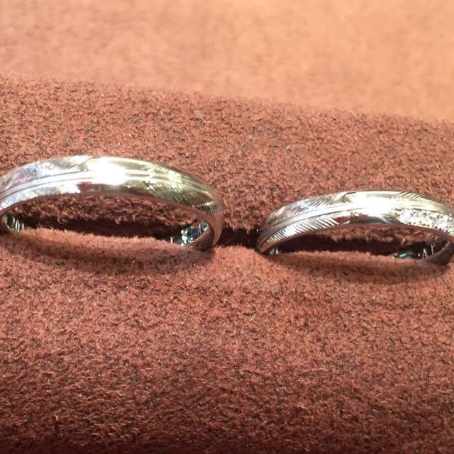 【TANZO.(鍛造指輪)の口コミ】 フルオーダーで自分達で考えたデザインの指輪が作れる点。ハッキリとした…