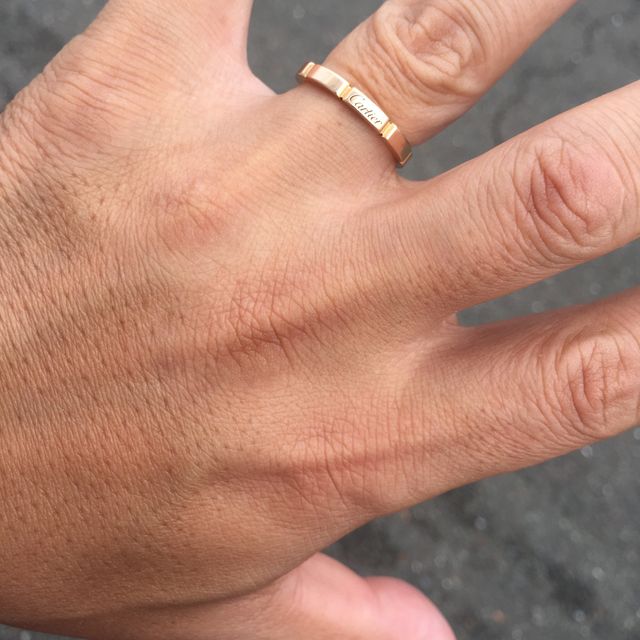 【カルティエ(Cartier)の口コミ】 色褪せない美しい輝きがポイントです。当初からゴールドが欲しいと考えて…