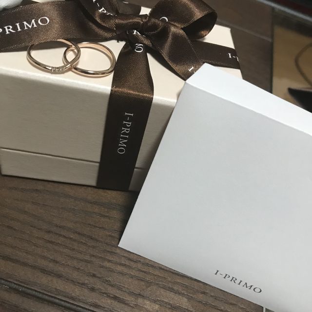 【アイプリモ(I-PRIMO)の口コミ】 ピンクゴールドがどうしても譲れない希望でサンプルがなかったが気に入っ…