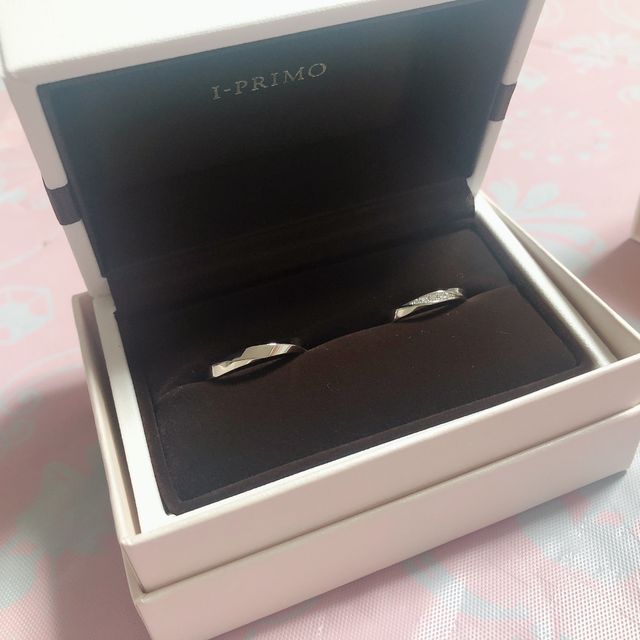 【アイプリモ(I-PRIMO)の口コミ】 鍛造で作られている為、旦那が仕事上耐久性のある指輪があればいいなと思…