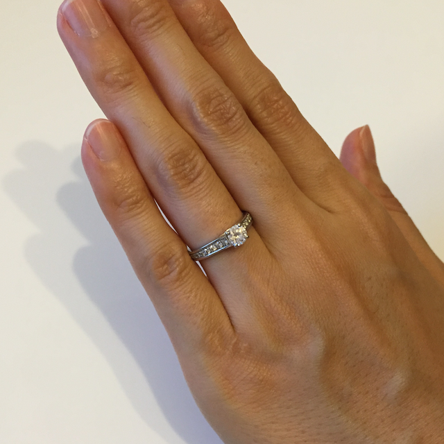 【カルティエ(Cartier)の口コミ】 ソリテール 1895の購入の決め手は、自分の手にぴったりと合ったからです。…