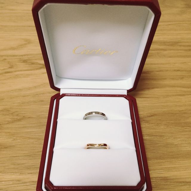 【カルティエ(Cartier)の口コミ】 いくつかのブランドを見て回りましたがどの指輪のデザインもしっくりこな…