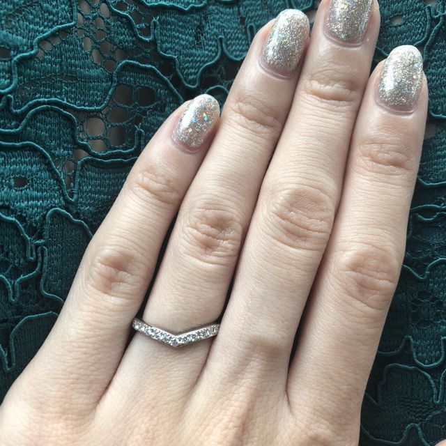 【アイプリモ(I-PRIMO)の口コミ】 ネットで先に見ていて気になっていたので試着させて頂きました！結婚指輪…