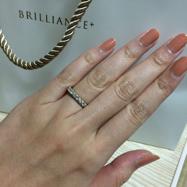【BRILLIANCE+(ブリリアンスプラス)の口コミ】 定番の一粒ダイヤは使用する機会が少ないと思い、どうせなら普段からも使…