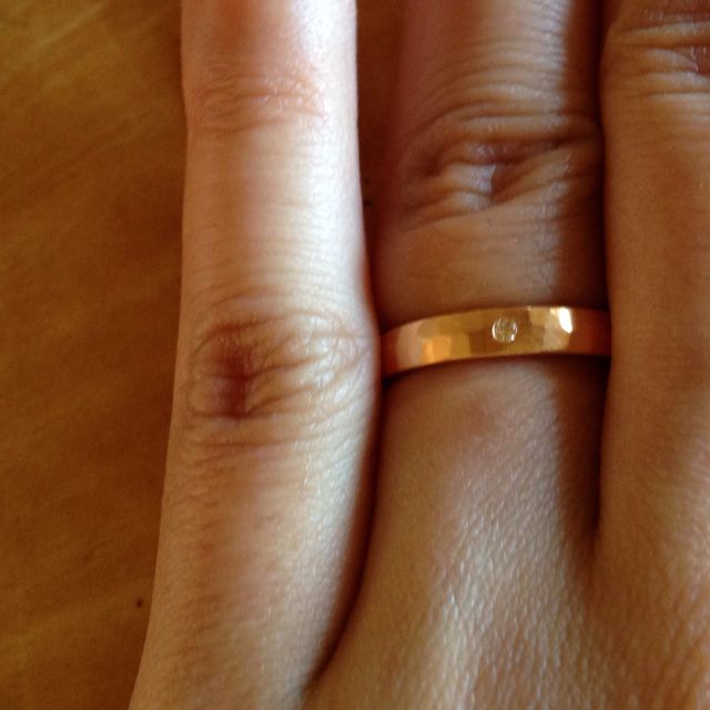 【ヒーミー(himie)の口コミ】 作り手のあたたかさを感じるリングです。使えば使うほどなじみが出てきて…