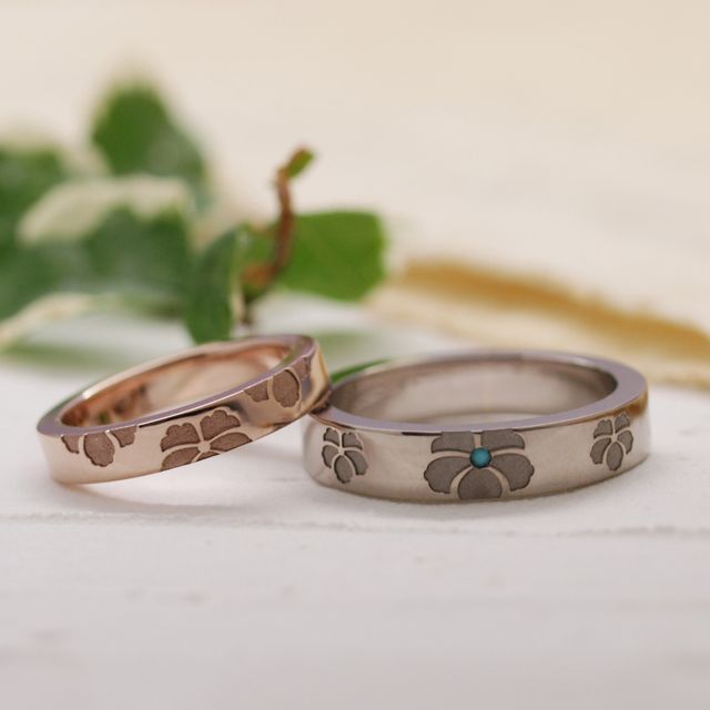 【サロン・ド・ルシェルの口コミ】 ありきたりな指輪は嫌で、こだわりたいと思っていました。指輪のカタログ…