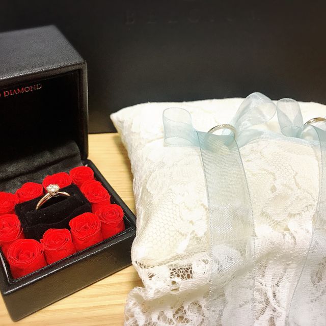 【エクセルコダイヤモンド(EXELCO DIAMOND)の口コミ】 結婚指輪は婚約指輪と同じマリアージュオワゾーにしました。決め手として…