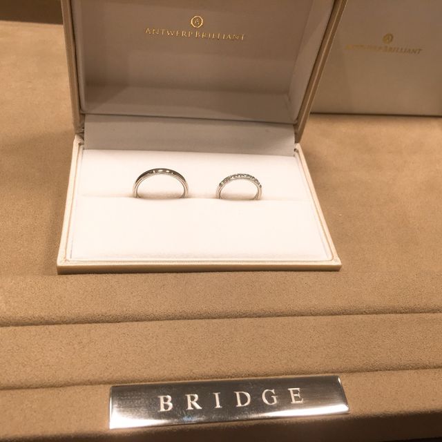 【ANTWERP BRILLIANT(アントワープブリリアント)の口コミ】 彼女の指輪へのデザインのこだわりがかなり細かく、かつ接客態度への審査…