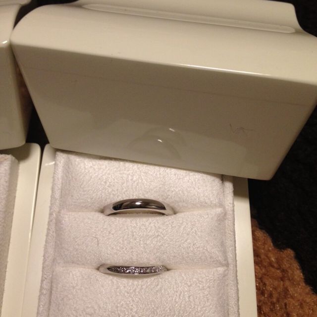 【LUCIE(ルシエ)の口コミ】 カタログ、インターネットで色々検討してから試着しにジュエリーショップ…