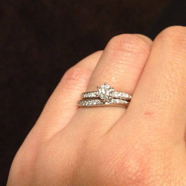 【LUCIE(ルシエ)の口コミ】 カタログ、インターネットで色々検討してから試着しにジュエリーショップ…