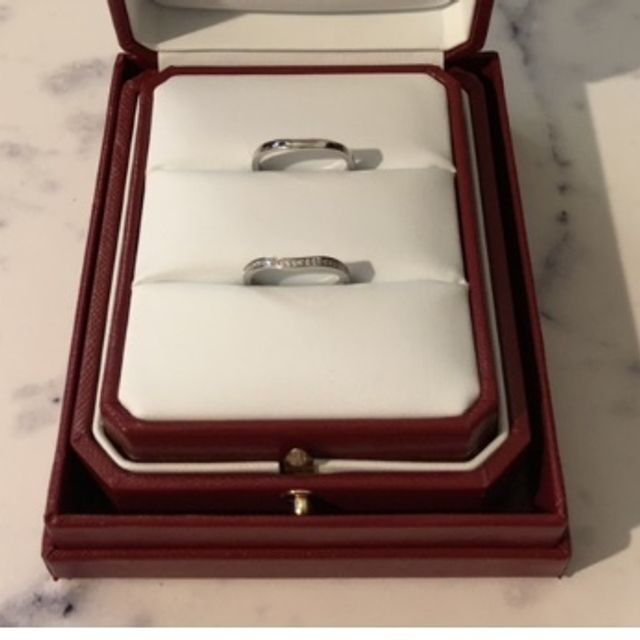 【カルティエ(Cartier)の口コミ】 指が短くて太いのでカーブのあるデザインのものがよく、s字またはv字の細…