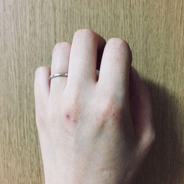 【アイプリモ(I-PRIMO)の口コミ】 沢山指輪の種類があって、すごく迷っていました。シンプルで細めな指輪を…