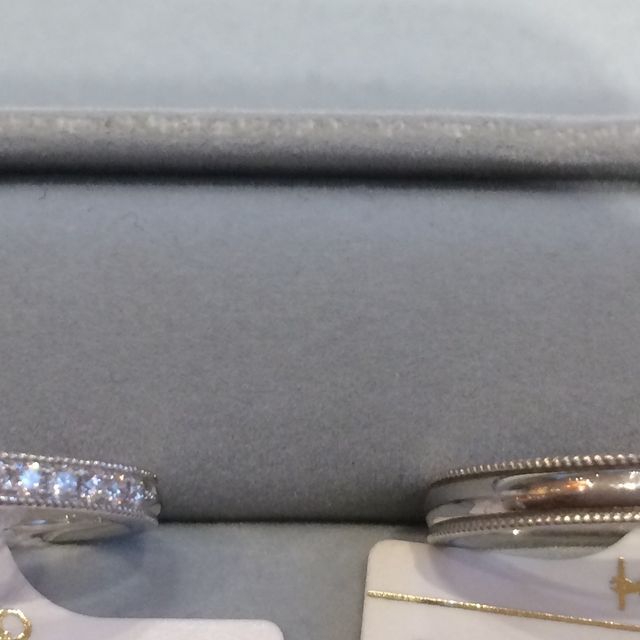【ケイウノ ブライダル(K.UNO BRIDAL)の口コミ】 ハーフエタニティの指輪が気になっていましたが、他のデザインと比較して…