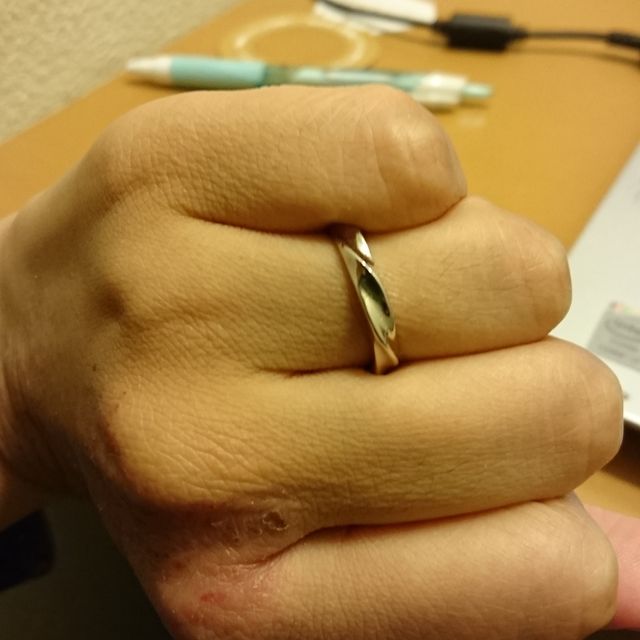 【アイプリモ(I-PRIMO)の口コミ】 厚みのあるリング・ちょっと変わったリングを探していて、ビビッときたの…