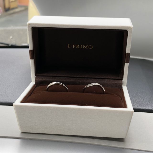 【アイプリモ(I-PRIMO)の口コミ】 たくさん見せて頂いた中で、2人で「これがいい！」と意見がぴったり一致し…