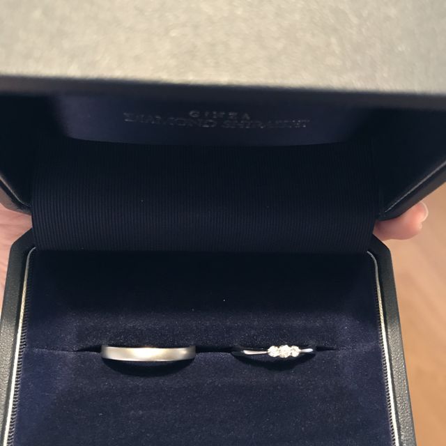 【銀座ダイヤモンドシライシの口コミ】 普段着けることを考えるとダイヤモンド付きの指輪を買うことには躊躇しま…