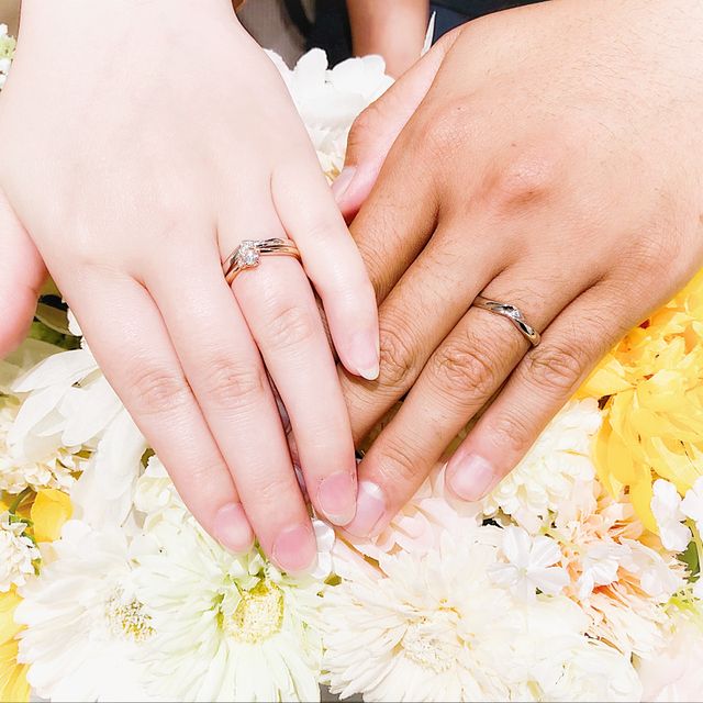 【アイプリモ(I-PRIMO)の口コミ】 最初に好みを伝え、おすすめしていただいた指輪に一目惚れで即決しました(…