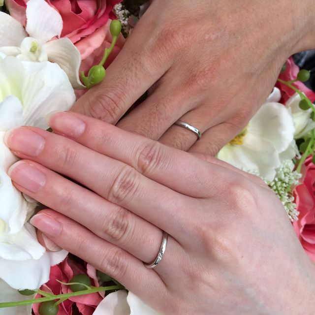 【アイプリモ(I-PRIMO)の口コミ】 婚約指輪をアイプリモさんで購入し、結婚指輪もアイプリモさんで購入した…