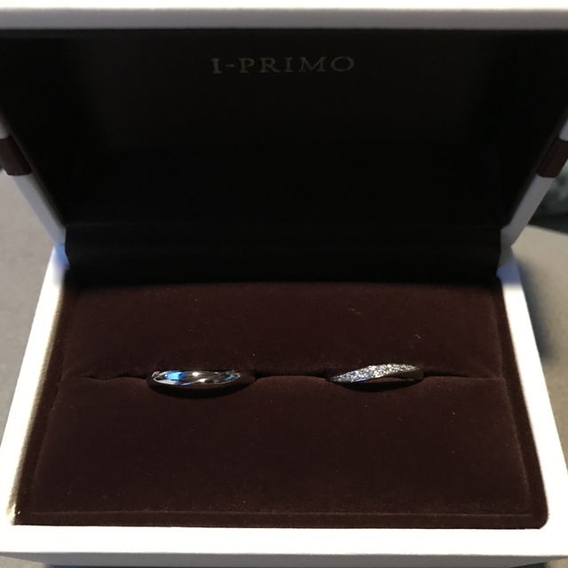 【アイプリモ(I-PRIMO)の口コミ】 ダイヤモンドの輝きが他店舗とは違い、光が当たっていないところでも1番キ…