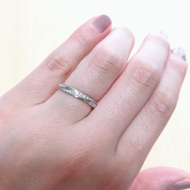 【PILOT BRIDAL(パイロットブライダル)の口コミ】 店員さんが他のお店と違いゴリゴリ押してこなかったことと、製造方法にこ…