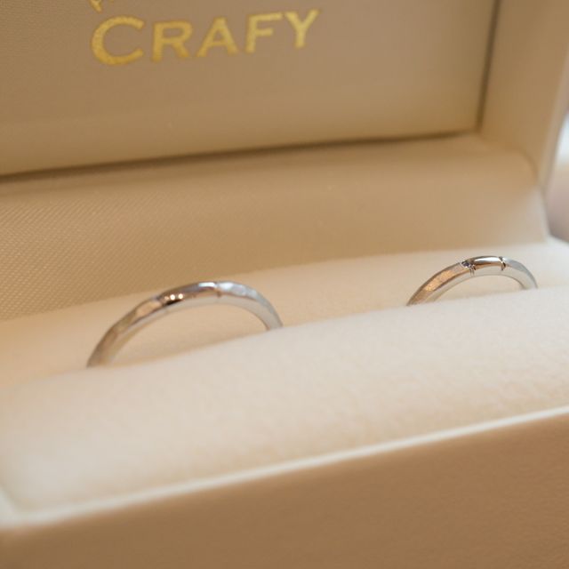 【CRAFY(クラフィ)の口コミ】 二人で自由にデザインできて、文字通り世界に１つだけの指輪が作れるのが…