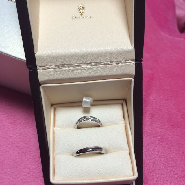 【Desserts(デザート)の口コミ】 シンプルなスタンダードな指輪ではなく、私はキラキラとした派手目の指輪…