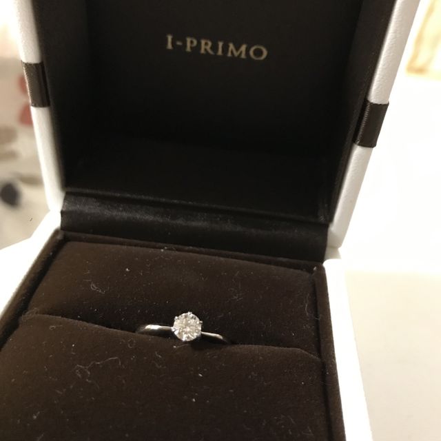 【アイプリモ(I-PRIMO)の口コミ】 ダイヤモンドの絶対感に安心できました。とても貴重で、とても綺麗でした…