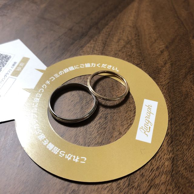 【CHER LUV(シェールラブ)の口コミ】 華奢なデザインで、かつダイヤがさりげなく入ったデザインを探してました…