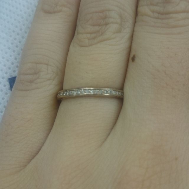 【SIENAROSE(シエナロゼ)の口コミ】 手に馴染む色がいいと思っていたのでピンクゴールドとかの指輪を探してい…