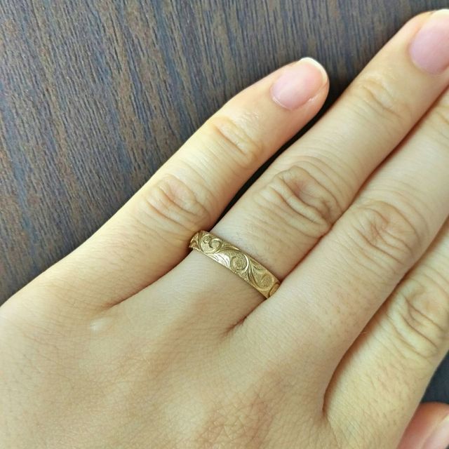 【agete(アガット)の口コミ】 石がついていないもので、シンプルすぎないものをと思い、ネットで調べて…