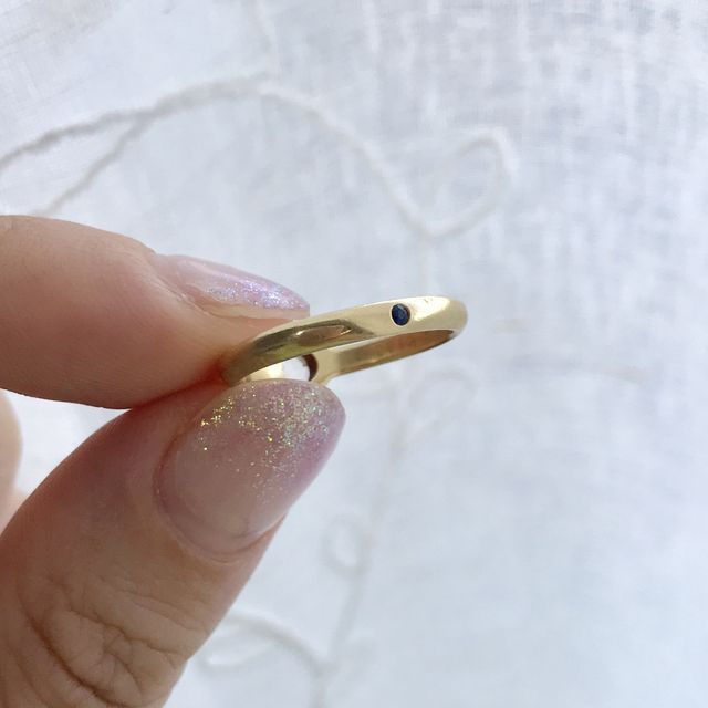 【mina.jewelry(ミナジュエリー)の口コミ】 普通に売られているブランド物のリングはただ綺麗でキラキラで好みではな…