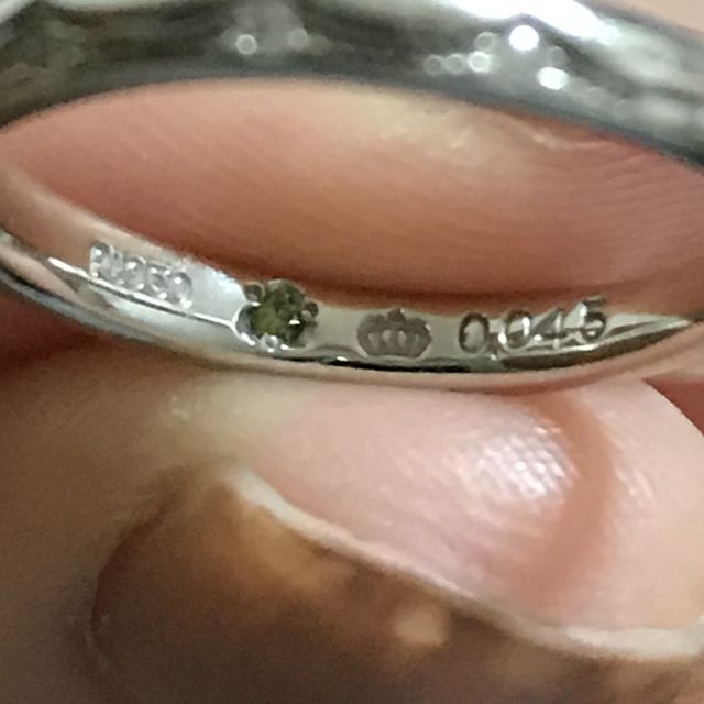 【エクセルコダイヤモンド(EXELCO DIAMOND)の口コミ】 もともと、結婚指輪はお揃いでシンプルなものでいいかなーと思っていまし…