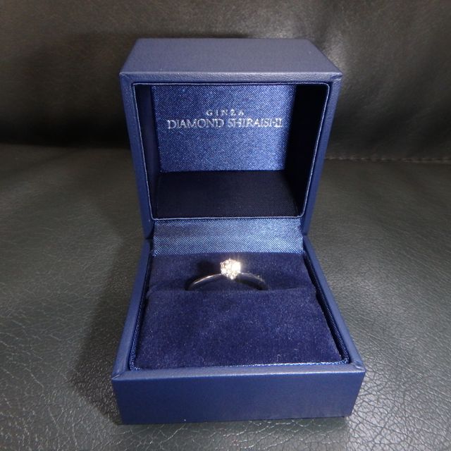 【銀座ダイヤモンドシライシの口コミ】 彼女の指輪のサイズが全く分からず、このような時に、彼女に気づかれない…