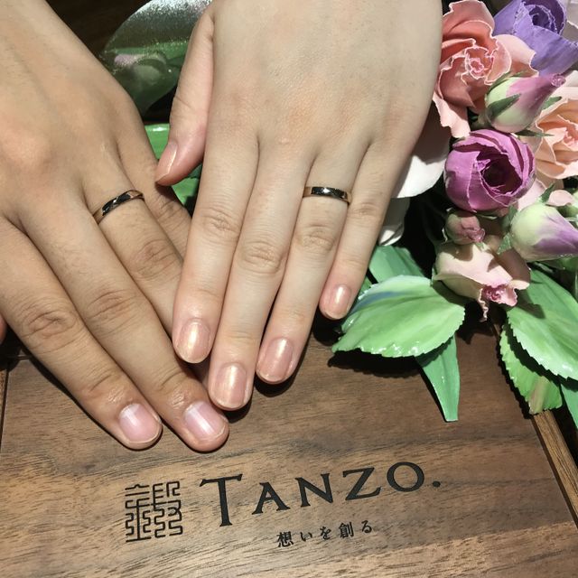 【TANZO.(鍛造指輪)の口コミ】 一生に一度のものだからこそ、「丈夫」で「オリジナル」の結婚指輪が欲し…