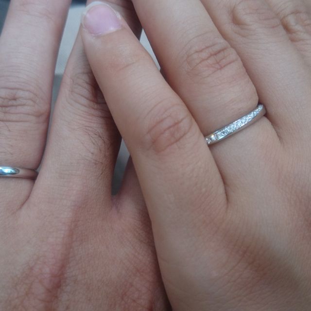 【アイプリモ(I-PRIMO)の口コミ】 ペルセウスとプシュケーで迷いましたが、ダイヤモンドが多く派手に見えつ…