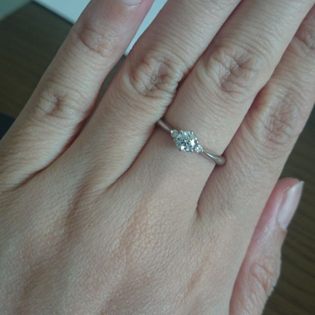 【アイプリモ(I-PRIMO)の口コミ】 ただかわいいだけではなく、花言葉の様に、私たち２人に合った指輪のメッ…