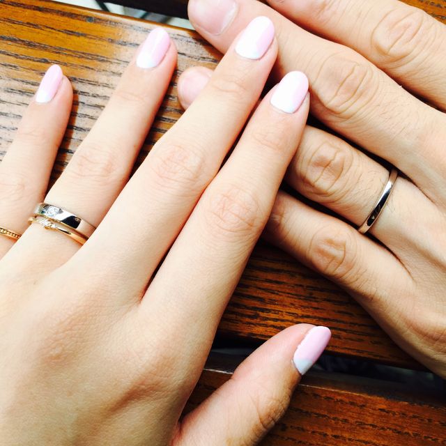 【ヴァン クリーフ＆アーペル(Van Cleef & Arpels)の口コミ】 ダイヤモンドの大きさ、プラチナ純度、指輪の厚みの3点において、バランス…