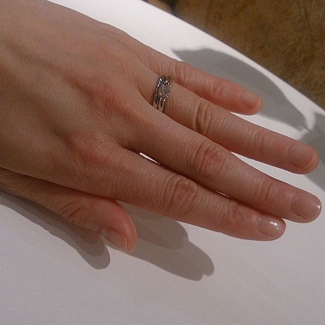 【１／ｆ エフブンノイチの口コミ】 こちらのブランドで使用しているダイヤモンドの品質に安心感があり、しか…