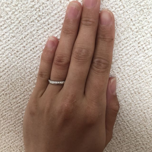 【アイプリモ(I-PRIMO)の口コミ】 ペアでつけるものなので、お互いの納得いくデザインのものを探して居まし…