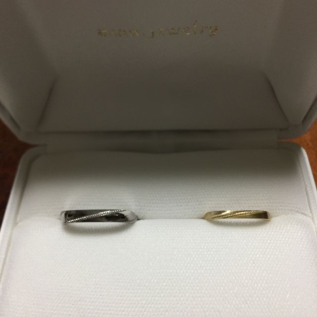 【mina.jewelry(ミナジュエリー)の口コミ】 人気な指輪を見ていてもあまりピンと来ず、色々検索していて、指輪の柔ら…