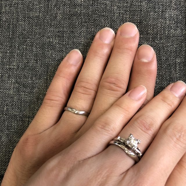 【VANillA(ヴァニラ)の口コミ】 明るい接客でとても雰囲気がいいなと思いました。リングのデザインもたく…